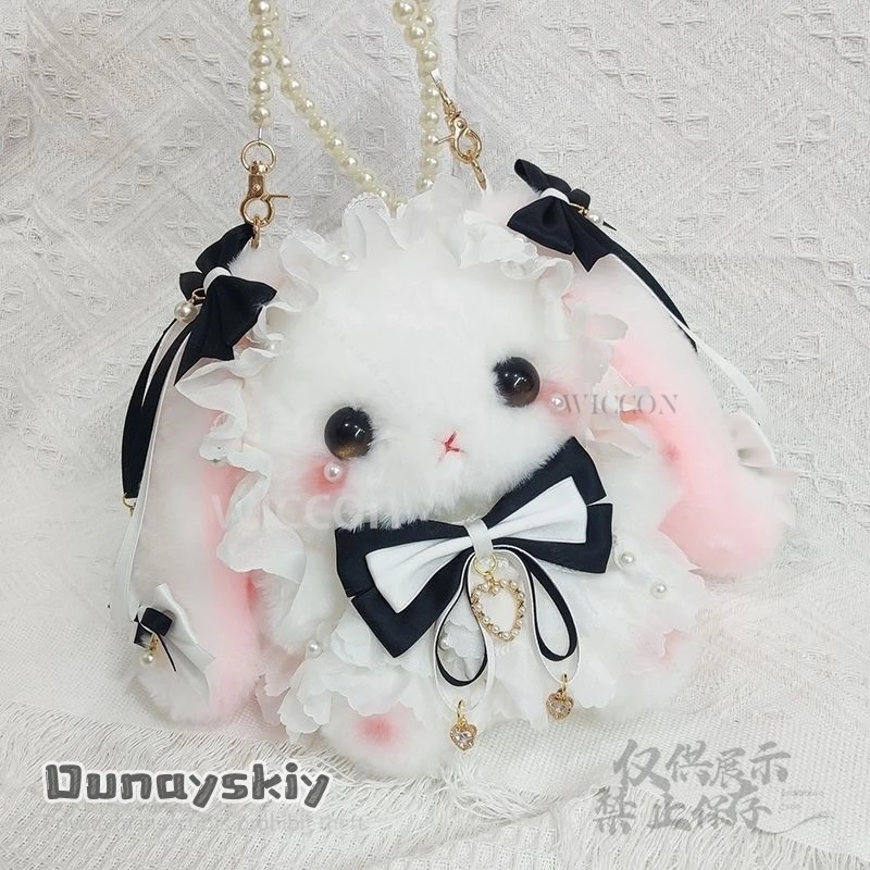 Original Lolita Kawaii Rabbit Crossbody 1.1cm Chain Rabbit Bag Belt 2 StylesBag For Birthday Gift Lolita Exquisite Doll Pearl
Original Lolita Kawaii Rabbit Crossbody 1.1cm Chain Rabbit Bag Belt 2 StylesBag For Birthday Gift Lolita Exquisite Doll Pearl