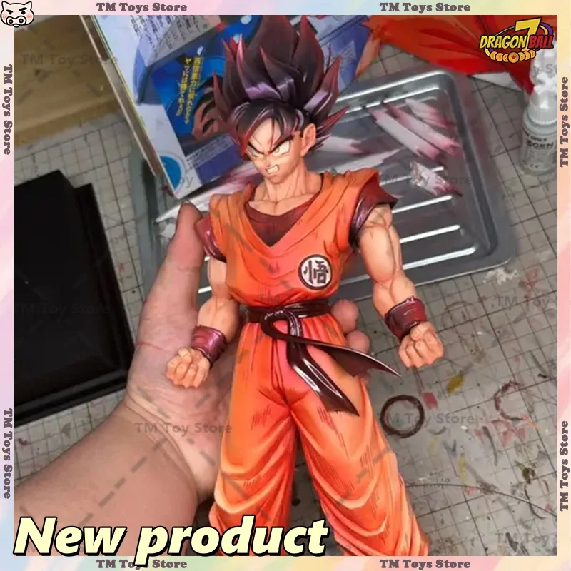 New Dragon Ball Goku Anime Figures 30CM Son Goku Kaiouken Figure PVC Statue Desktop Ornament Collection Model Toys Custom Gifts
New Dragon Ball Goku Anime Figures 30CM Son Goku Kaiouken Figure PVC Statue Desktop Ornament Collection Model Toys Custom Gifts
