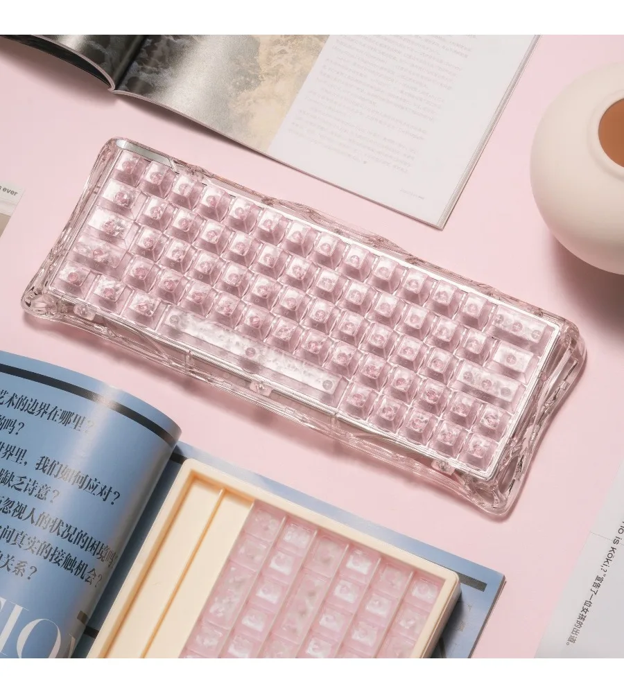 Ice carbon pattern keycap powder carbon fiber forged carbon texture original side engraved light transmission wooting magnetic
Ice carbon pattern keycap powder carbon fiber forged carbon texture original side engraved light transmission wooting magnetic