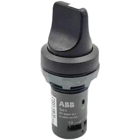 สวิตช์แบบหมุน ABB รุ่น C2SS C3SS สวิตช์เลือกแบบ 2 ตำแหน่ง 3 ตำแหน่ง รุ่น C2SS1-10B-11 C2SS1-10B-10 C3SS1-10B-11