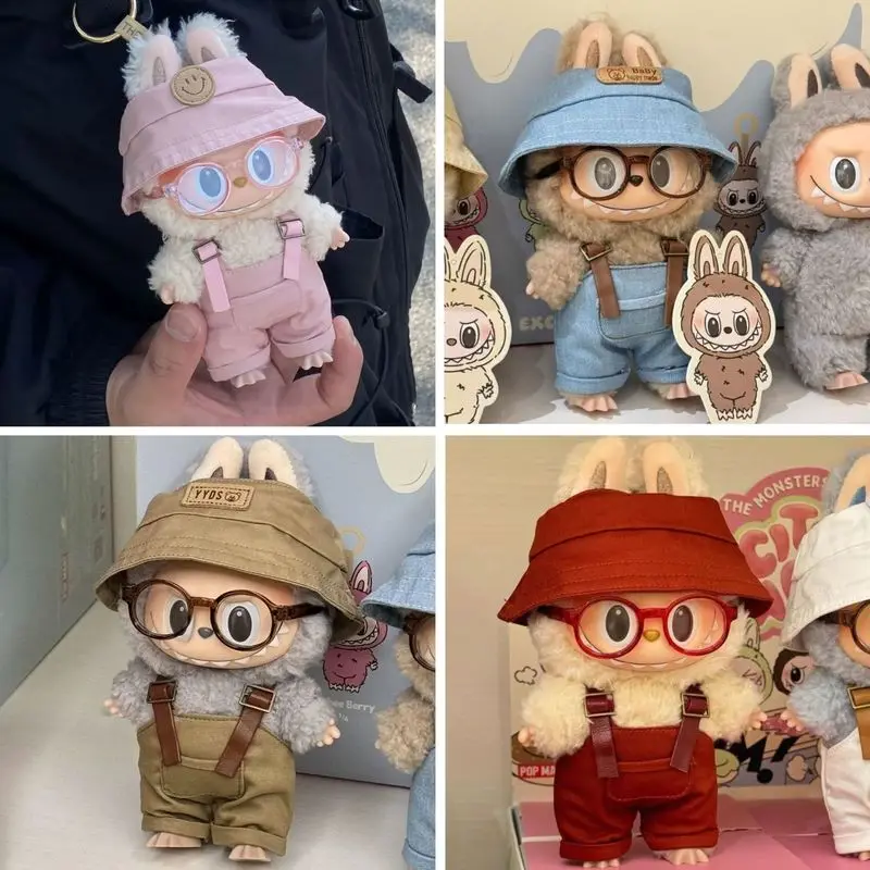 Handmade Summer Outfit for Labubu 2nd 3rd Gen 17cm Vinyl Doll Clothes, for Bubu Plush Wearable Change Costume Clothes Only
Handmade Summer Outfit for Labubu 2nd 3rd Gen 17cm Vinyl Doll Clothes, for Bubu Plush Wearable Change Costume Clothes Only