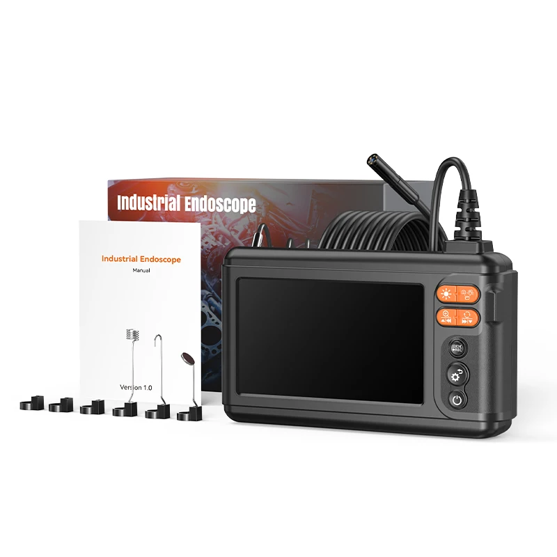 Portable Wide Angle 5Inch LCD 8.5mm Waterproof Repair Tool Video Sewer Pipe Borescope Rigid Industrial Endoscope Inspect Camera
Portable Wide Angle 5Inch LCD 8.5mm Waterproof Repair Tool Video Sewer Pipe Borescope Rigid Industrial Endoscope Inspect Camera