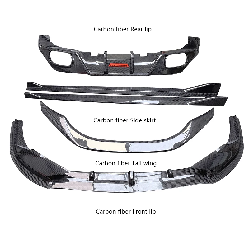 Custom carbon fiber body kit forBM W Z4 G29, including front and rear lips, side skirts, and a rear wing. (2018-2022)
Custom carbon fiber body kit forBM W Z4 G29, including front and rear lips, side skirts, and a rear wing. (2018-2022)