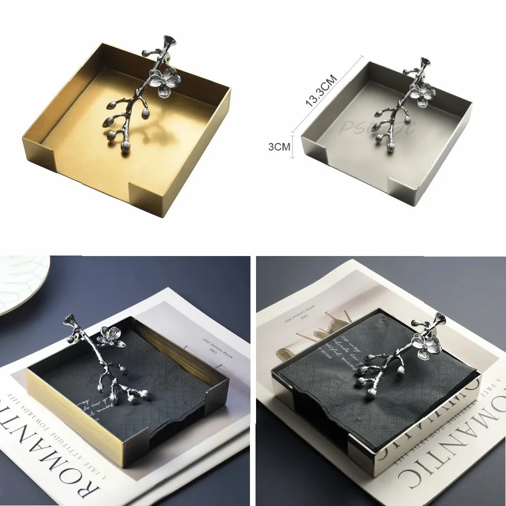 Stainless Steel Tissue Box Holder for Restaurant Hotel, Creative Pressed Square Tissue Storage Base
Stainless Steel Tissue Box Holder for Restaurant Hotel, Creative Pressed Square Tissue Storage Base