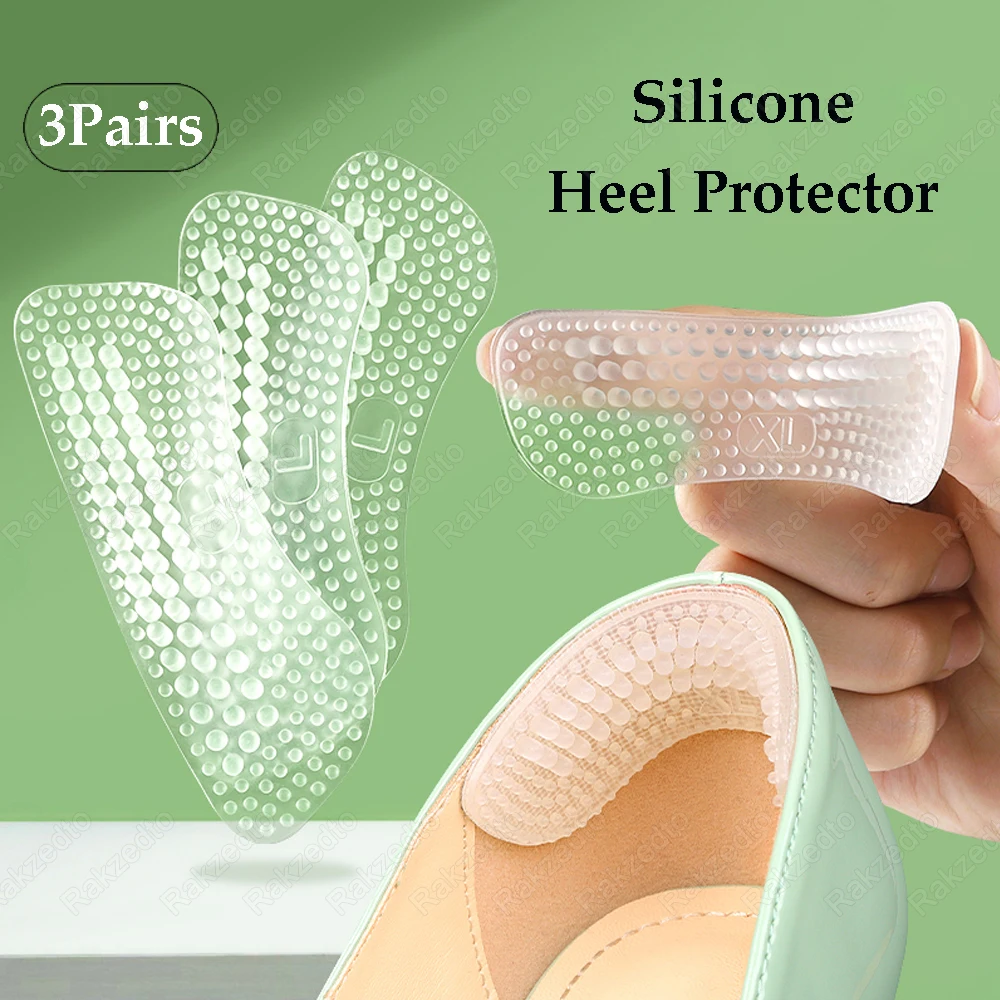 6Pcs Silicone Heel Pads for Shoes Too Big Reduce Size High Heels Grip Liner Heel Cushion Inserts for Loose Shoes Heel Protector
6Pcs Silicone Heel Pads for Shoes Too Big Reduce Size High Heels Grip Liner Heel Cushion Inserts for Loose Shoes Heel Protector