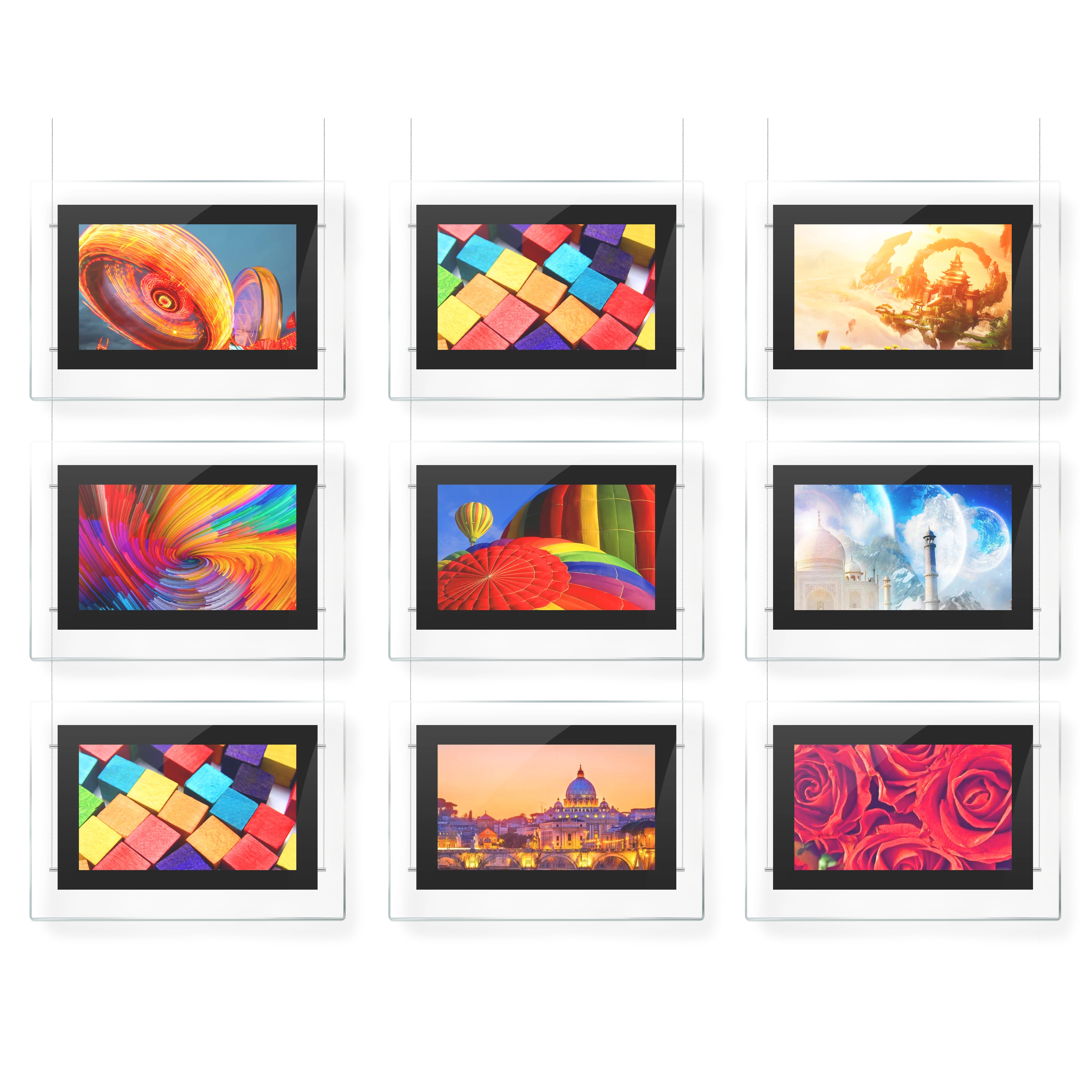 Window Hanging LCD Digital Signage 15.6 / 21.5 Inch High Brightness 1000 Nits Multi Screen Advertising Display Monitor
Window Hanging LCD Digital Signage 15.6 / 21.5 Inch High Brightness 1000 Nits Multi Screen Advertising Display Monitor