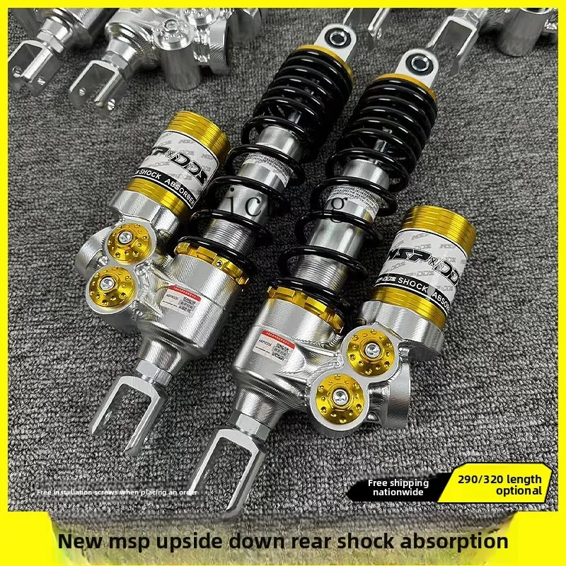 TQH Inverted Aluminum Alloy MSP Steel Stamp Rear Shock Absorber for Electric Bikes Adjustable Rear Shock Absorber
TQH Inverted Aluminum Alloy MSP Steel Stamp Rear Shock Absorber for Electric Bikes Adjustable Rear Shock Absorber