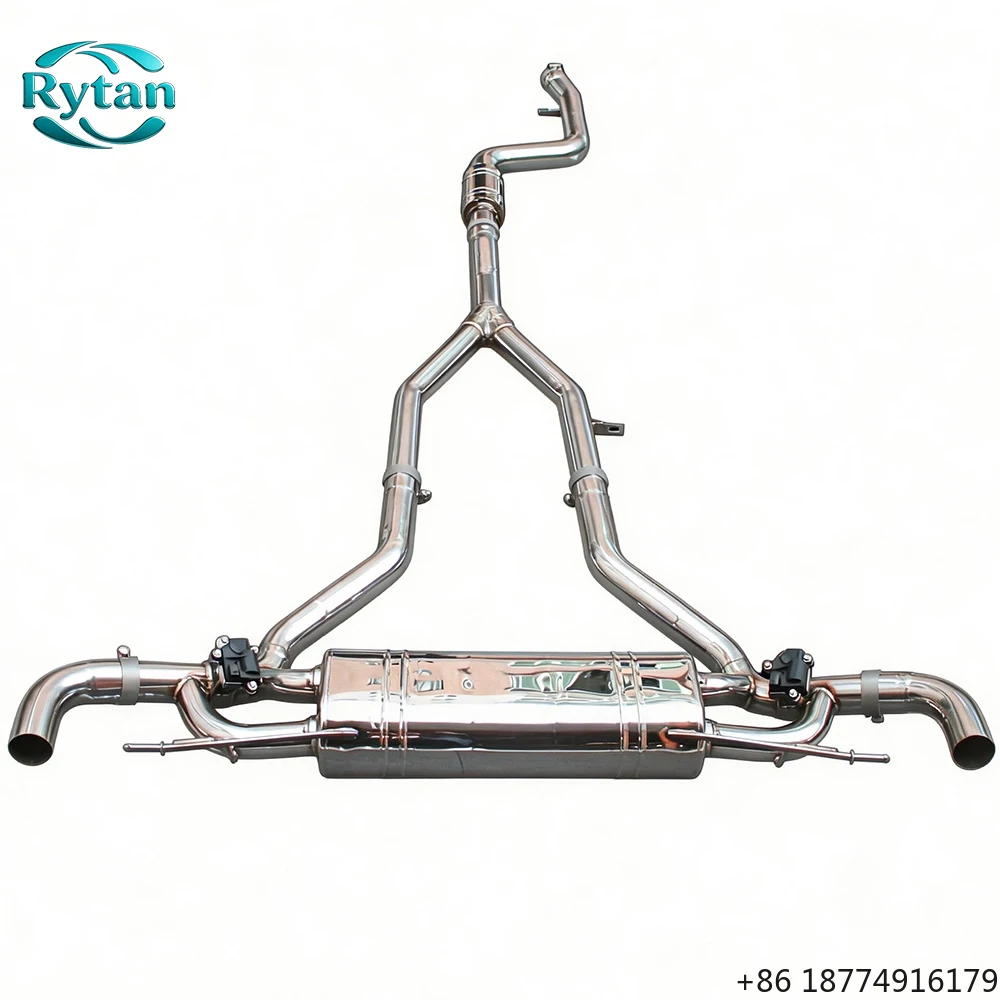 Exhaust Pipe Exhaust Valved Stainless Steel Valvetronic Exhaust System Catback for 2020-2022 X7(G07) M40I 3.0T
Exhaust Pipe Exhaust Valved Stainless Steel Valvetronic Exhaust System Catback for 2020-2022 X7(G07) M40I 3.0T
