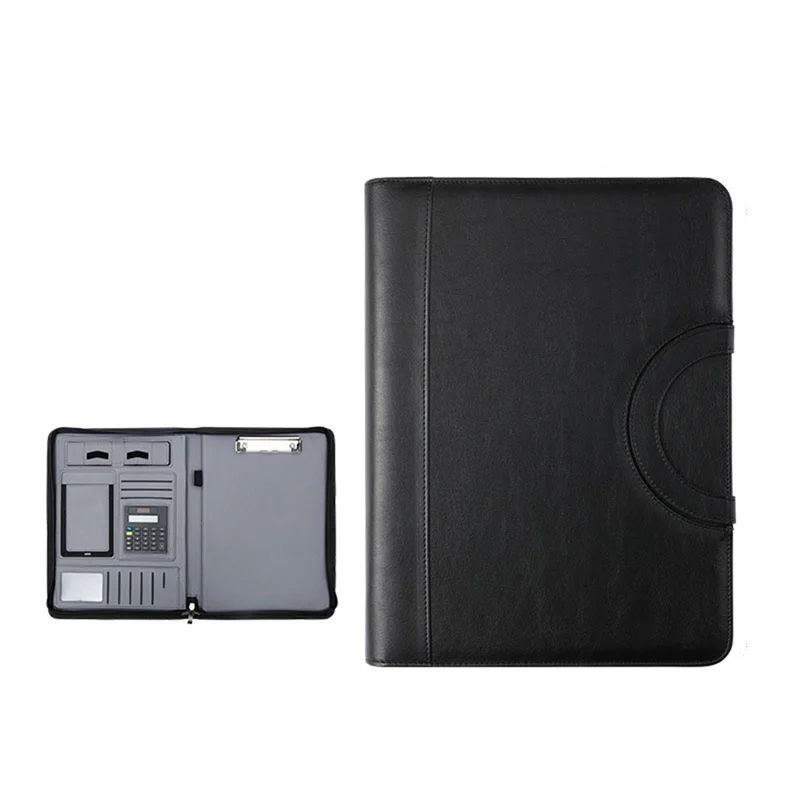 Compact Portable Business Padfolio Portfolio Case Contract File Folder A4 Conference Folder PU Leather Portfolio Folder
Compact Portable Business Padfolio Portfolio Case Contract File Folder A4 Conference Folder PU Leather Portfolio Folder
