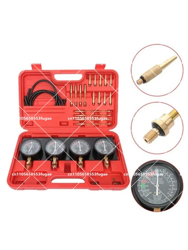 Professional 4 Gauges Car Fuel Vacuum Carburetor Synchronizer Tool Kit Universal for Motorcycle And Car New
Professional 4 Gauges Car Fuel Vacuum Carburetor Synchronizer Tool Kit Universal for Motorcycle And Car New