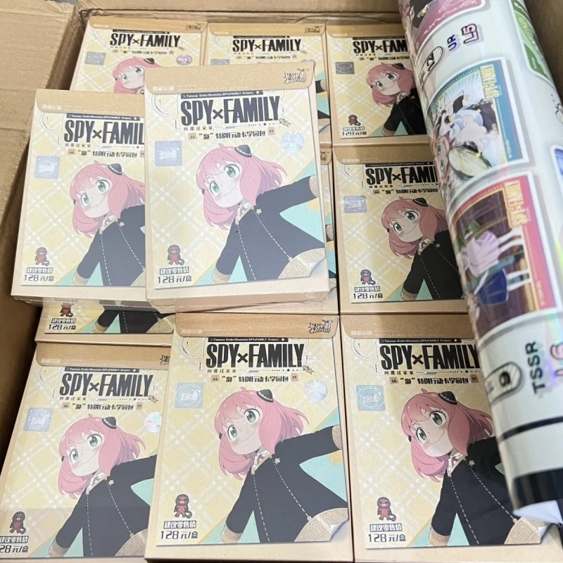 100% Genuine KAYOU Anime Spy X Family Special Action Card Academy Pack Tbp Tur Tssr Ur Ssr Hr Sr R Collection Cards Toys Gifts
100% Genuine KAYOU Anime Spy X Family Special Action Card Academy Pack Tbp Tur Tssr Ur Ssr Hr Sr R Collection Cards Toys Gifts