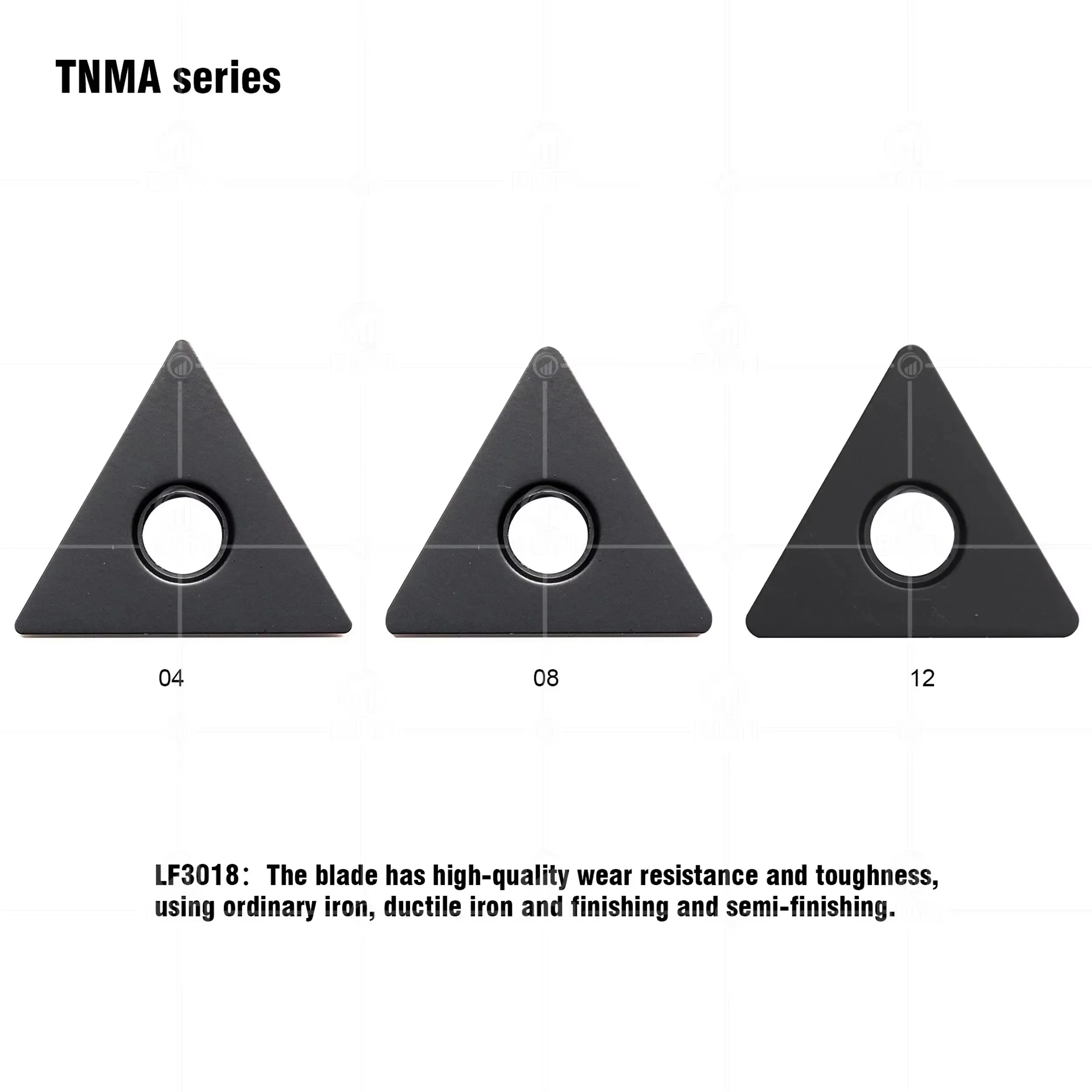 DESKAR 100% Original TNMA160404 TNMA160408 TNMA160412 LF3018 Numerical Control Lathe Turning Inserts Tools Processing Cast Iron
DESKAR 100% Original TNMA160404 TNMA160408 TNMA160412 LF3018 Numerical Control Lathe Turning Inserts Tools Processing Cast Iron