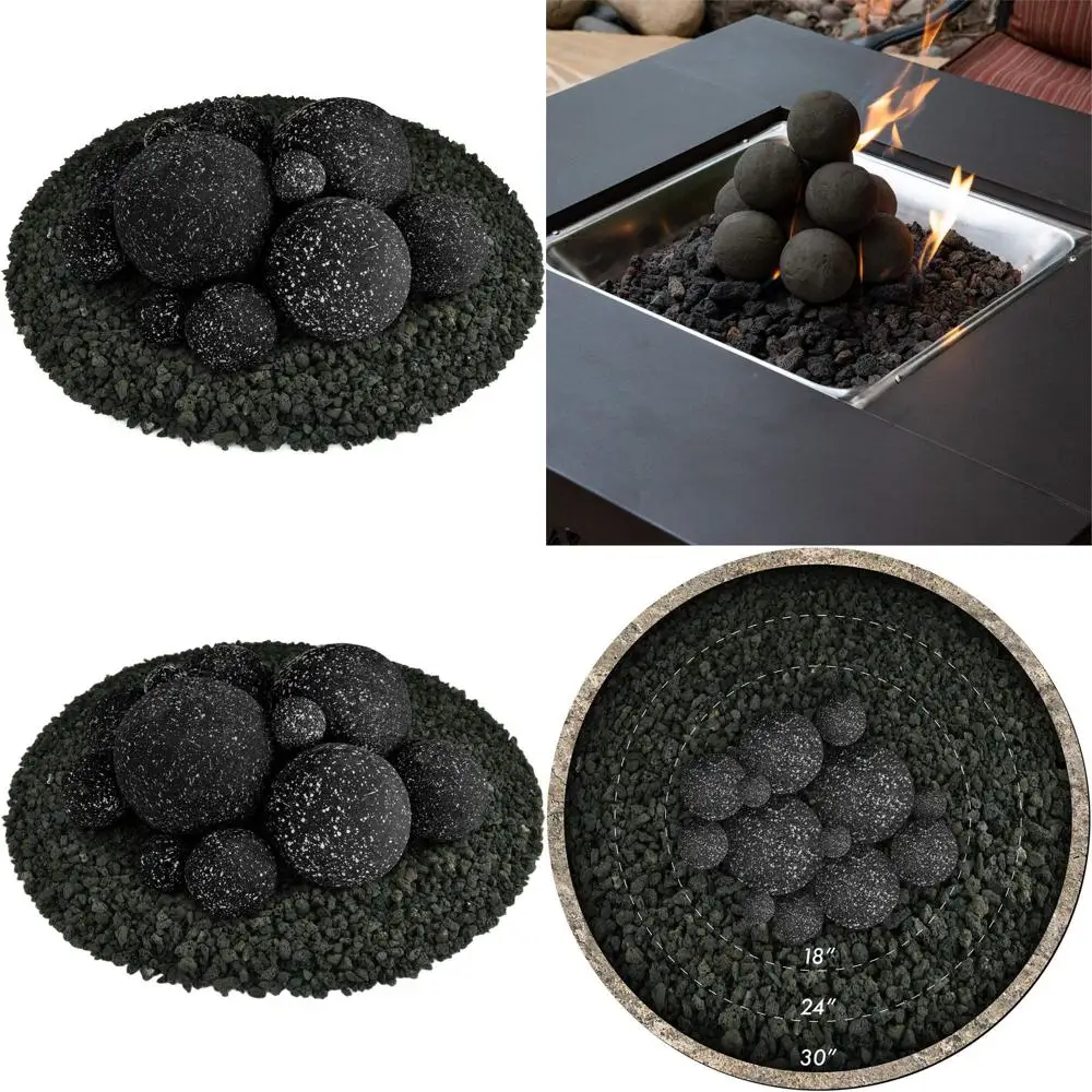 Набор для костровой чаши из 13 предметов с отделкой под бетон - подходит для использования в помещении и на улице
Набор для костровой чаши из 13 предметов с отделкой под бетон - подходит для использования в помещении и на улице