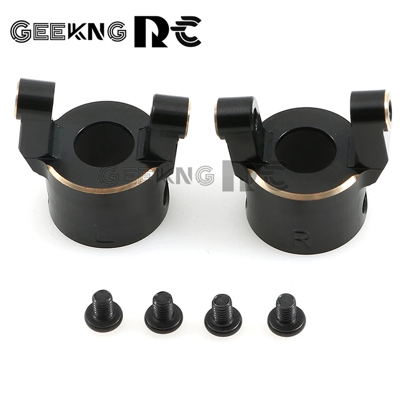 Black Coating Brass Front C Hub Carrier C-Hub Caster Block for Axial SCX10 PRO 1/10 RC Crawler Car Upgrade Parts Accessories
Black Coating Brass Front C Hub Carrier C-Hub Caster Block for Axial SCX10 PRO 1/10 RC Crawler Car Upgrade Parts Accessories