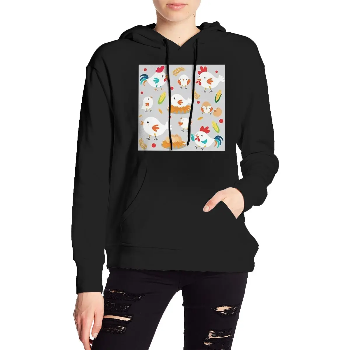Cute Chicken Family 2 Hoodie Harajuku Pullover Autumn Winter Men's Women's Couple Sweatshirts Long Sleeve Tops
Cute Chicken Family 2 Hoodie Harajuku Pullover Autumn Winter Men's Women's Couple Sweatshirts Long Sleeve Tops