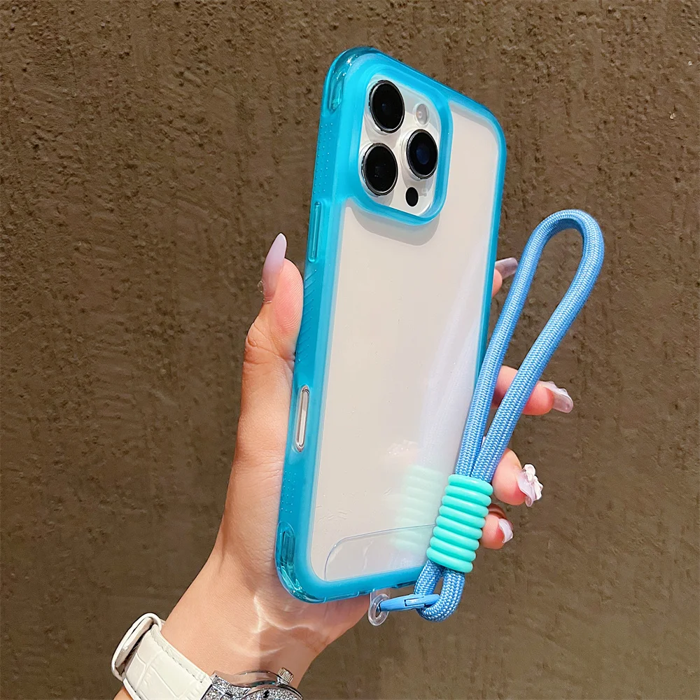 Роскошный прозрачный чехол ярких цветов для телефона IPhone 17 Air 16 Pro Max 15 14 Plus 13, противоударный чехол для девочек и женщин Fundas
Роскошный прозрачный чехол ярких цветов для телефона IPhone 17 Air 16 Pro Max 15 14 Plus 13, противоударный чехол для девочек и женщин Fundas