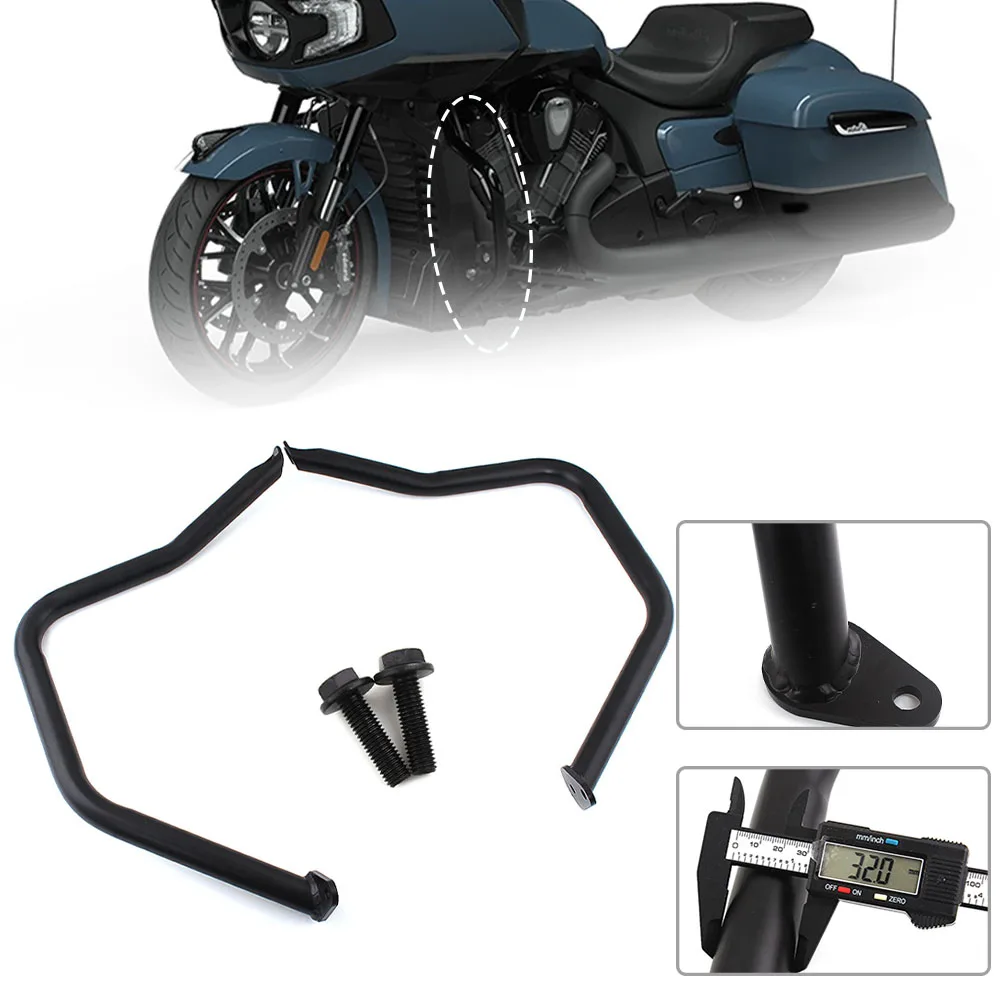 Motorcycle Engine Highway Crash Bars Front Bumper Guard Protection for Indian Challenger Pursuit Roadmaster Chieftain 2020-2025
Motorcycle Engine Highway Crash Bars Front Bumper Guard Protection for Indian Challenger Pursuit Roadmaster Chieftain 2020-2025