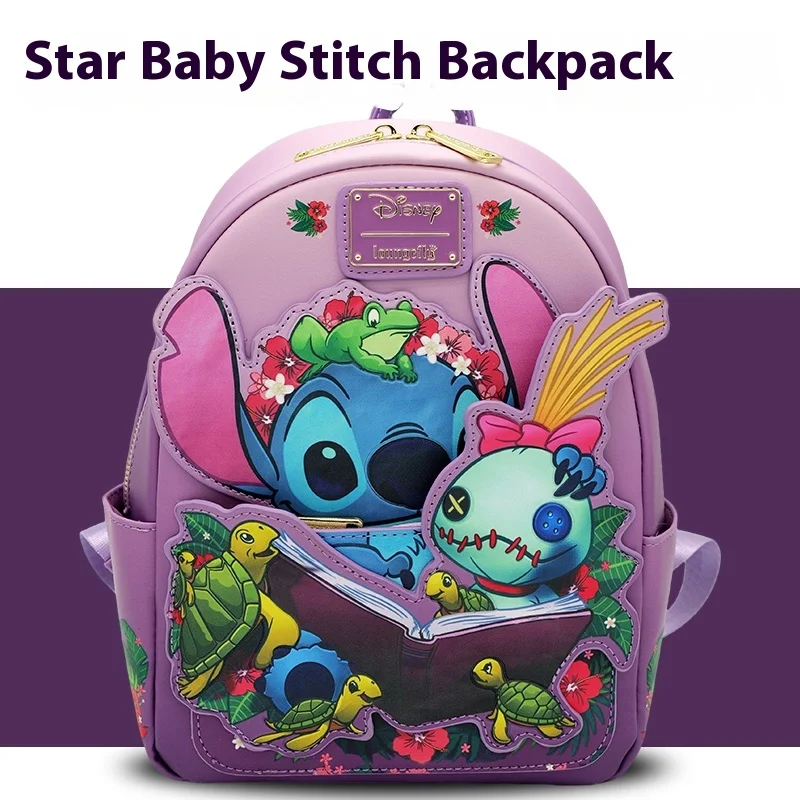 Disney cartoon Star Baby Stitch series peripheral children's backpack Stilt schoolbag men's and women's casual bags
Disney cartoon Star Baby Stitch series peripheral children's backpack Stilt schoolbag men's and women's casual bags