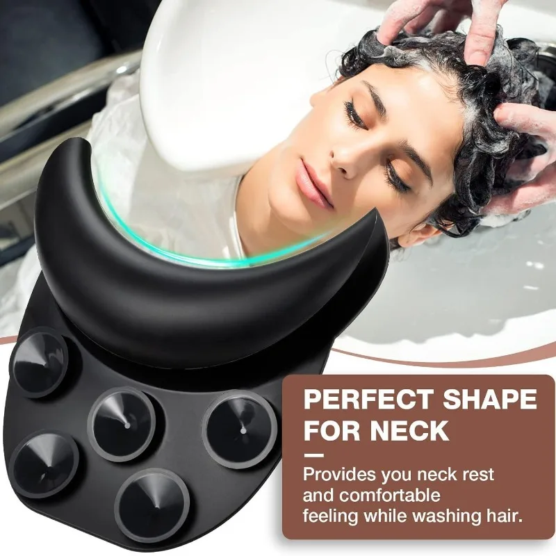 1Pc Silicone Shampoo Bowl Neck Rest Non-Slip Pillow Salon Sink Neck Pillow Cushion with Suction Cups for Barbershop Neck Support
1Pc Silicone Shampoo Bowl Neck Rest Non-Slip Pillow Salon Sink Neck Pillow Cushion with Suction Cups for Barbershop Neck Support