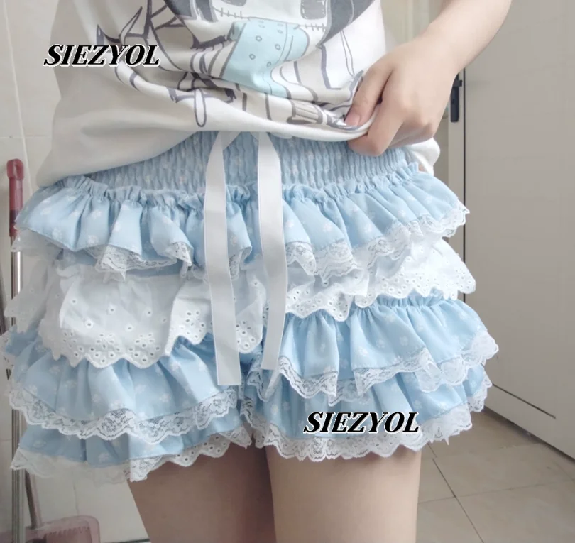 2026 Summer New Arrival Elastic High Waist Shorts Original Cute Printing Ruffles Sweet Girls Lace Cake Culottes Short Pants
2026 Summer New Arrival Elastic High Waist Shorts Original Cute Printing Ruffles Sweet Girls Lace Cake Culottes Short Pants