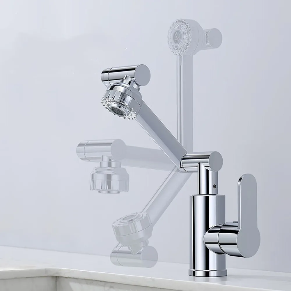 360 ° Вращающийся роботизированный кран с горячей и холодной водой, двухрежимный кран с гибкой регулировкой, вращающийся кран
360 ° Вращающийся роботизированный кран с горячей и холодной водой, двухрежимный кран с гибкой регулировкой, вращающийся кран