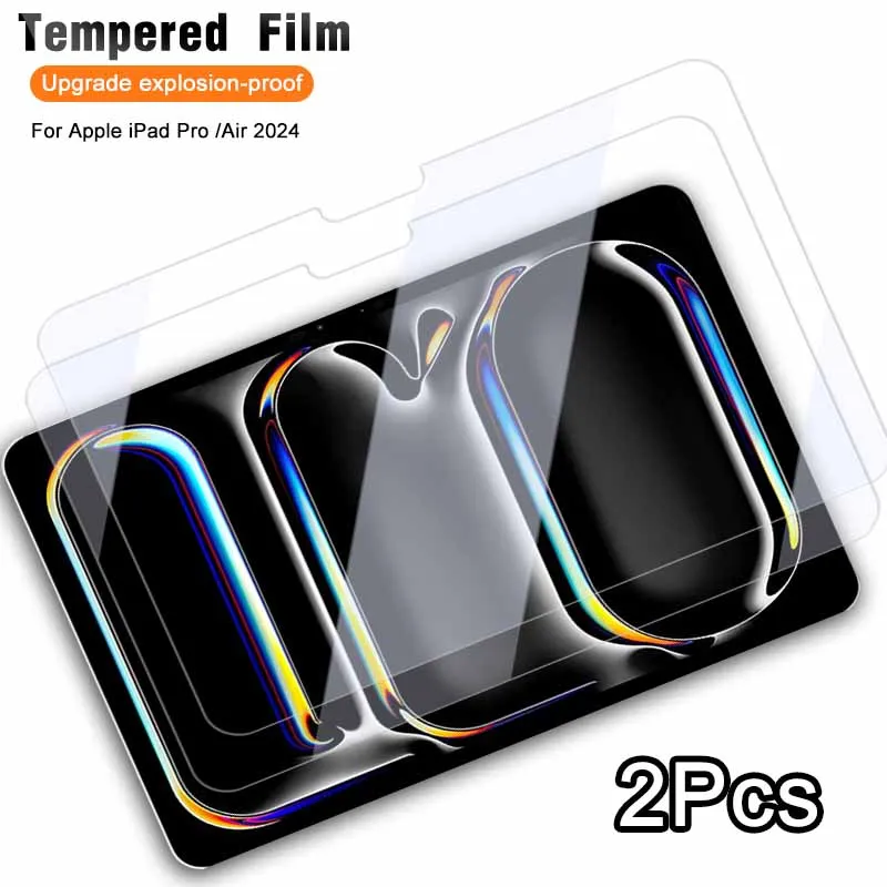 2Pcs HD Glass For Apple iPad Pro 11-inch iPadPro 11 2024 Screen Protector Tempered Glass for iPad Air 6th Generation iPadAir 6
2Pcs HD Glass For Apple iPad Pro 11-inch iPadPro 11 2024 Screen Protector Tempered Glass for iPad Air 6th Generation iPadAir 6