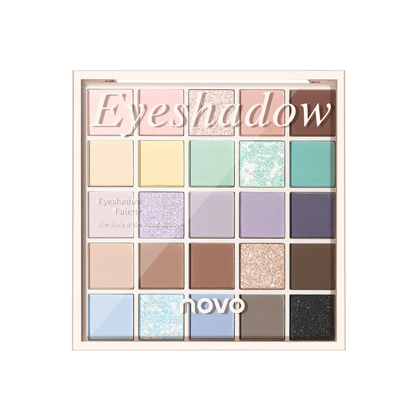 NOVO Makeup 25-color Eyeshadow Palette Macaron Dopamine Pearlescent Fine Sparkling Stage Makeup Earth Tones
NOVO Makeup 25-color Eyeshadow Palette Macaron Dopamine Pearlescent Fine Sparkling Stage Makeup Earth Tones