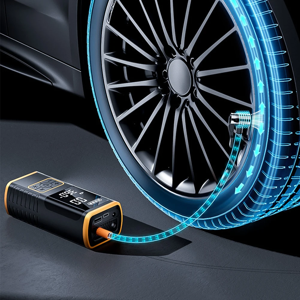 Портативный воздушный компрессор, 150 фунтов на квадратный дюйм, электрический велосипедный насос для шин с манометром, светодиодной подсветкой для автомобиля, мотоцикла, велосипедных шариков и многого другого
Портативный воздушный компрессор, 150 фунтов на квадратный дюйм, электрический велосипедный насос для шин с манометром, светодиодной подсветкой для автомобиля, мотоцикла, велосипедных шариков и многого другого