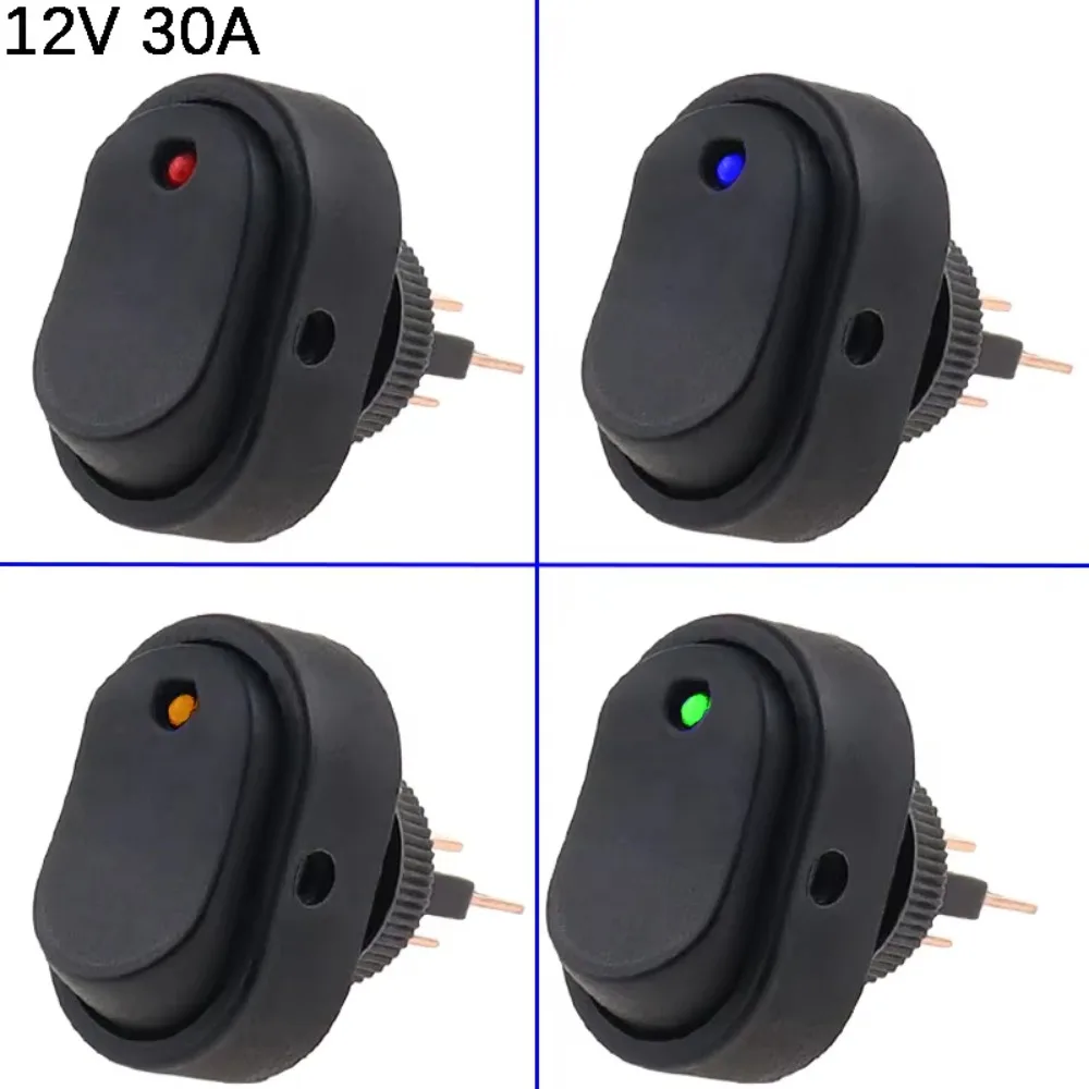 QAO ASW-20D 30A 12VDC coche barco interruptor basculante automático encendido apagado con luz LED punto iluminado rojo ver azul
QAO ASW-20D 30A 12VDC coche barco interruptor basculante automático encendido apagado con luz LED punto iluminado rojo ver azul