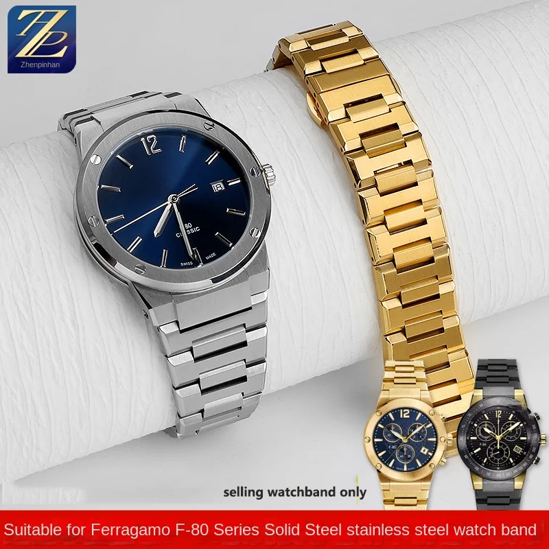 High quality stainless steel strap suitable for Ferragamo F-80 CRONO series SFUO00221/00121 stainless steel bracelet
High quality stainless steel strap suitable for Ferragamo F-80 CRONO series SFUO00221/00121 stainless steel bracelet