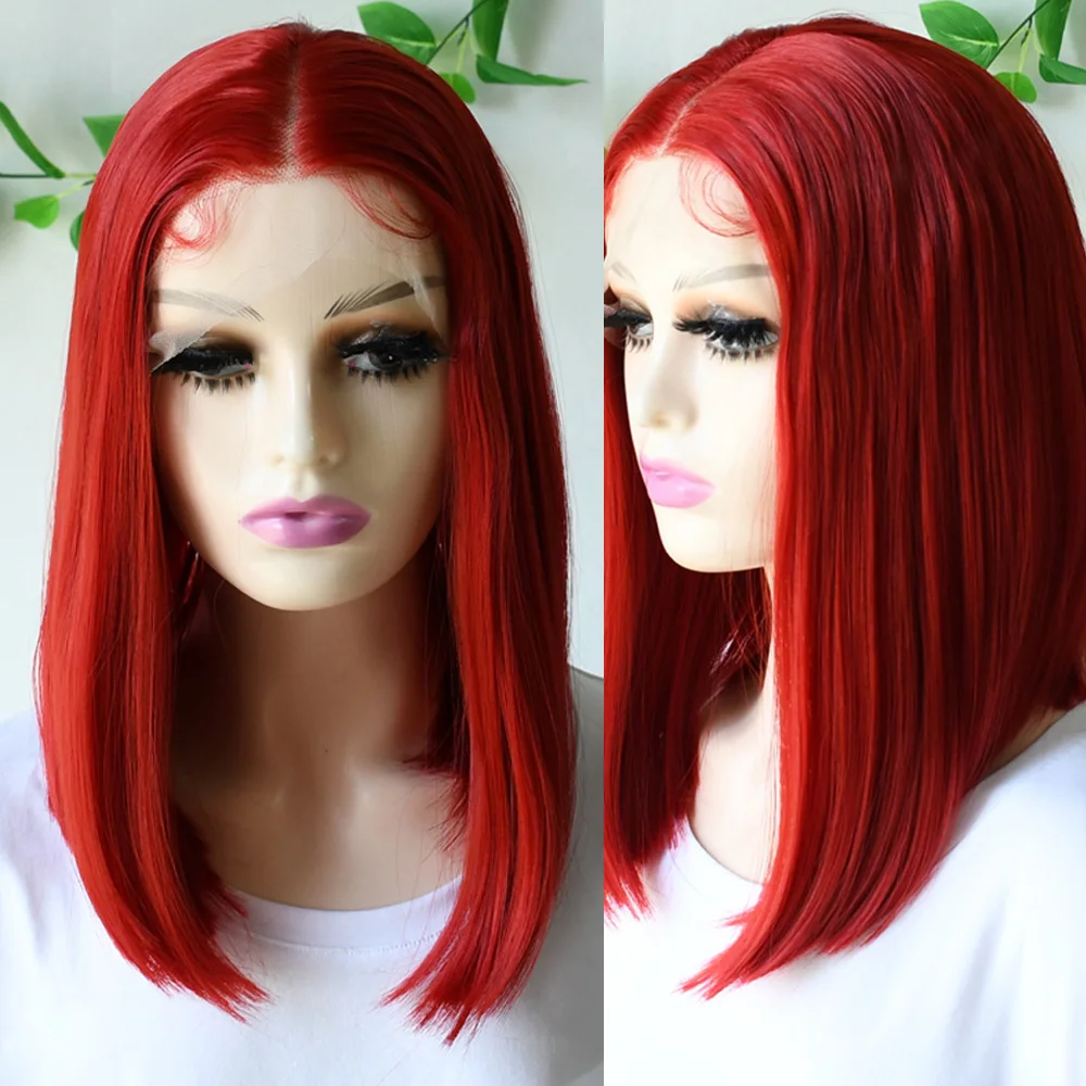 Короткие боб красные парики для женщин, прямой Hd кружевной фронтальный парик, предварительно сорванный синтетический парик спереди 13x4, косплей, вечерние, ежедневное использование
Короткие боб красные парики для женщин, прямой Hd кружевной фронтальный парик, предварительно сорванный синтетический парик спереди 13x4, косплей, вечерние, ежедневное использование