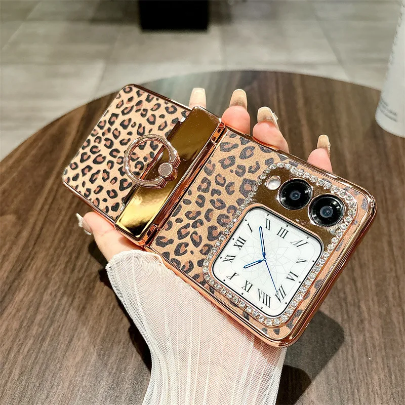 Чехол для телефона с леопардовым принтом и графическим рисунком для Huawei Nova Flip Diamond Blingbling, защита камеры, противоударный жесткий чехол
Чехол для телефона с леопардовым принтом и графическим рисунком для Huawei Nova Flip Diamond Blingbling, защита камеры, противоударный жесткий чехол