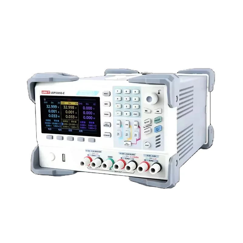 Newest UDP3305S 348W Programmable Linear DC Power Supply 5A 30V 3 CH Variable DC Power Supply
Newest UDP3305S 348W Programmable Linear DC Power Supply 5A 30V 3 CH Variable DC Power Supply