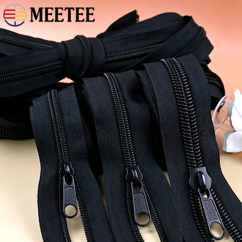 5-20M 3#5#8#10# Nylon Zippers with Zipper Sliders Plastic Zip Roll for Bag Backpack Luggage Closure Zips Tape DIY Repair Kits
5-20M 3#5#8#10# Nylon Zippers with Zipper Sliders Plastic Zip Roll for Bag Backpack Luggage Closure Zips Tape DIY Repair Kits