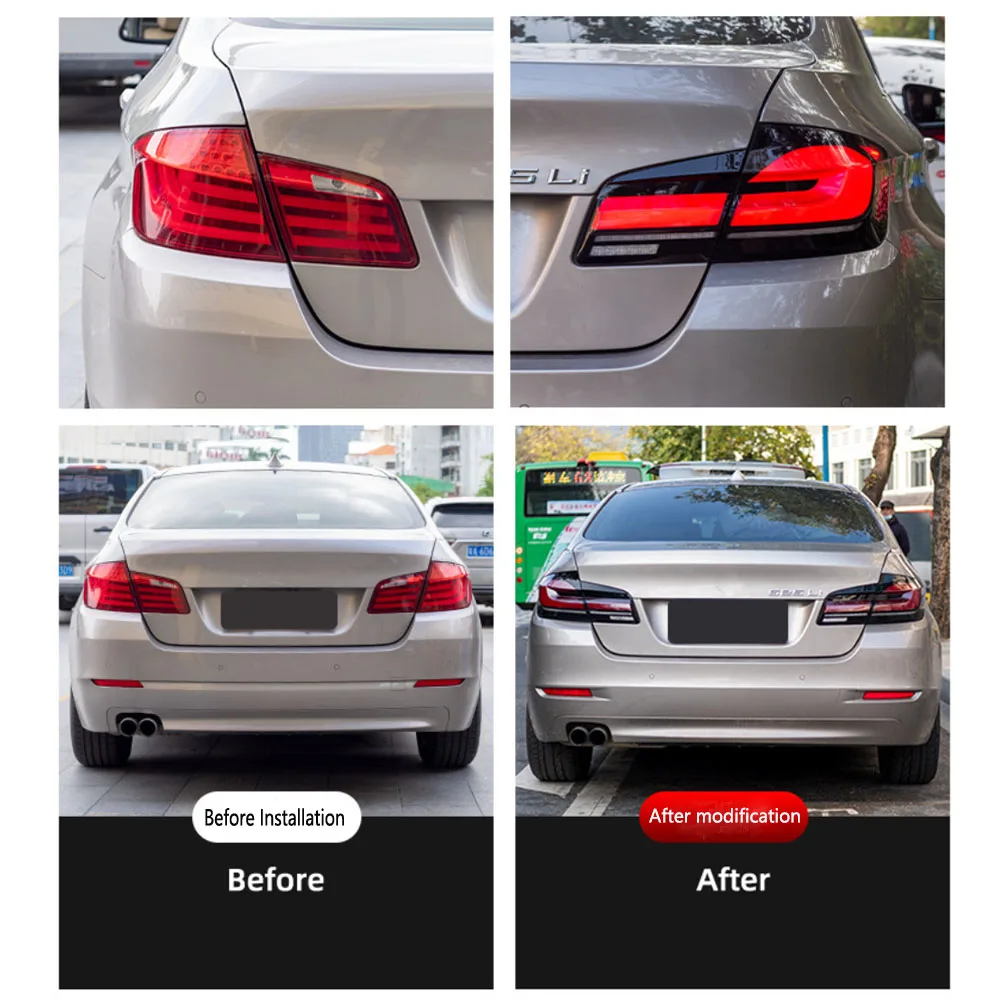 Car Taillight For BMW 5series F1 F18 2010-2017 525i 530i Brake Fog Turn Signal Reversing Flashing Warning LED Rear Lamp
Car Taillight For BMW 5series F1 F18 2010-2017 525i 530i Brake Fog Turn Signal Reversing Flashing Warning LED Rear Lamp