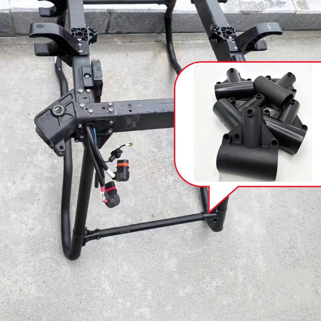 For Agras DJI T40 Landing Gear Frame Three-Way Connector Kit Part Agriculture Drone Accessories 002285.03
For Agras DJI T40 Landing Gear Frame Three-Way Connector Kit Part Agriculture Drone Accessories 002285.03