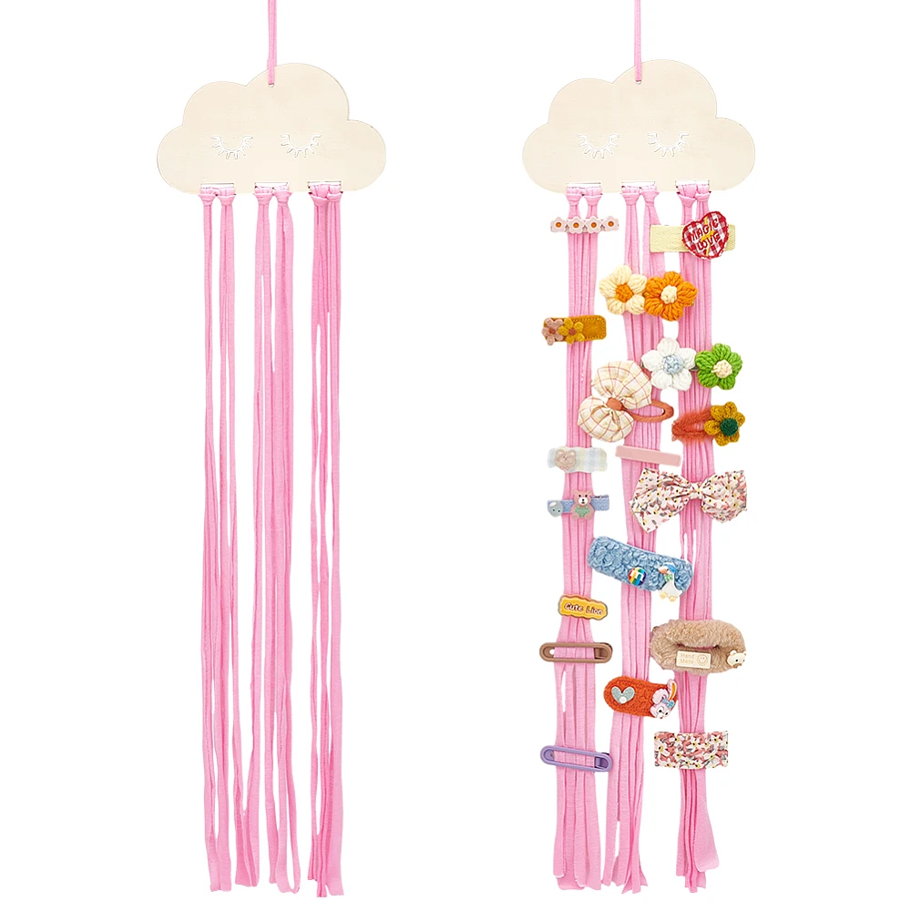 Cloud Wooden Hairpin Hair Clip Hanging Holder Storage Organizer with Rope Pearl Pink 76~80x18x0.35cm Wood: 100x180x3.5mm
Cloud Wooden Hairpin Hair Clip Hanging Holder Storage Organizer with Rope Pearl Pink 76~80x18x0.35cm Wood: 100x180x3.5mm