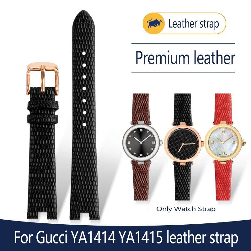 For Gucci YA141.4 YA141505 G-C Watch Strap Women High-quality Waterproof Genuine Leather Watch band Notch 12*5MM 14*5MM Bracelet
For Gucci YA141.4 YA141505 G-C Watch Strap Women High-quality Waterproof Genuine Leather Watch band Notch 12*5MM 14*5MM Bracelet