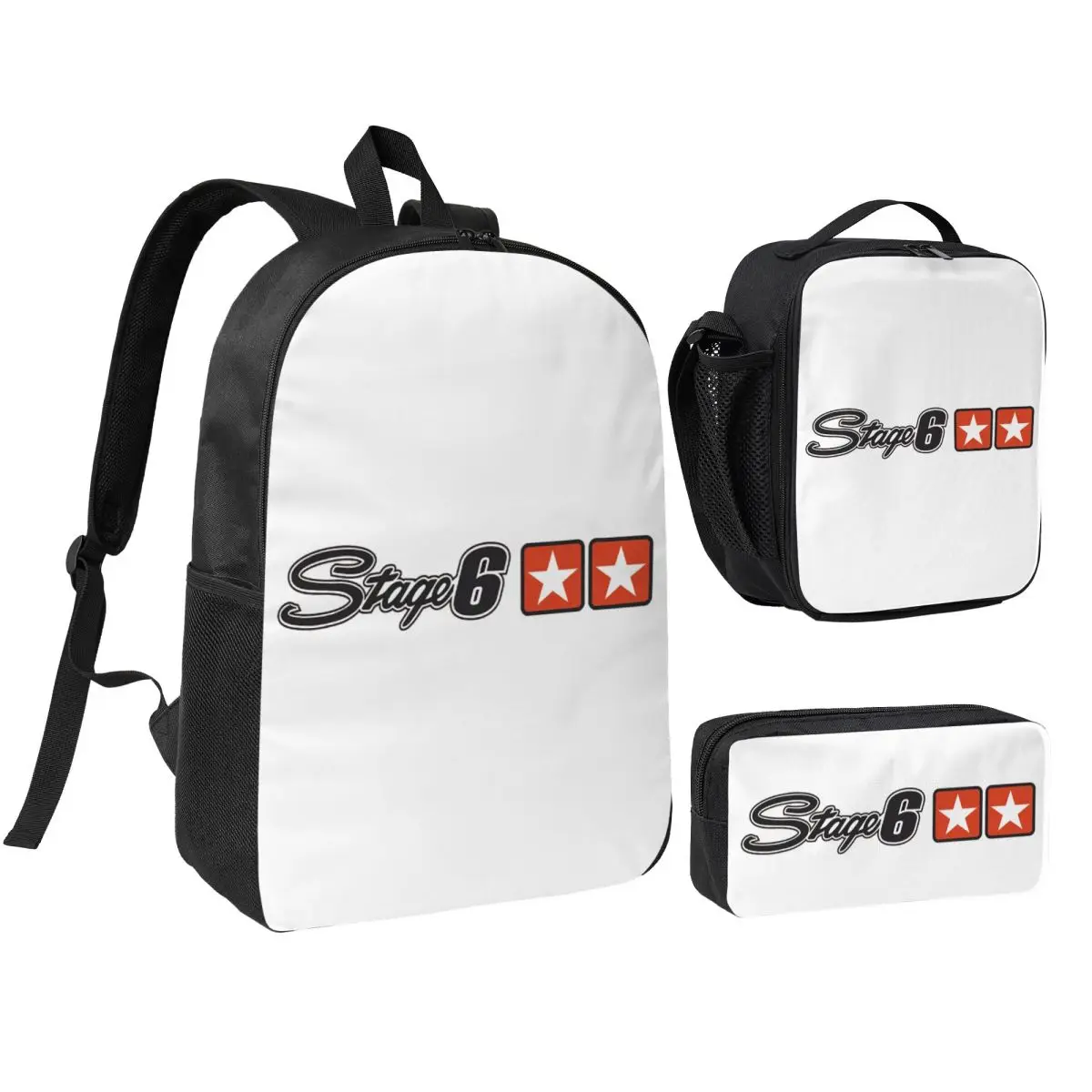 Polini Logo Backpack Student BookBag School Bag Shoulder Bags 3ps Insulated Lunch Bag Pencil Case
Polini Logo Backpack Student BookBag School Bag Shoulder Bags 3ps Insulated Lunch Bag Pencil Case