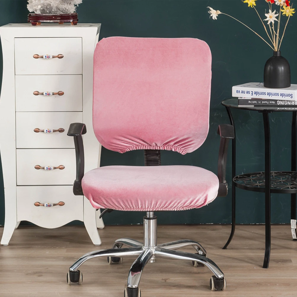 Split Elastic Chair Cover in Pink Universal Fit for Dining Chairs Seat Back Protection Home Kitchen Office Decor
Split Elastic Chair Cover in Pink Universal Fit for Dining Chairs Seat Back Protection Home Kitchen Office Decor