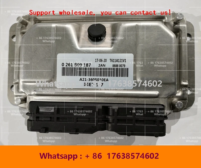 New ECU M797 F01R00DB85 M11-3605010CD F01RB0DB85 Electronic Control Unit Computer Board For CHERY Car 0261B09187 S21-3605010EA
New ECU M797 F01R00DB85 M11-3605010CD F01RB0DB85 Electronic Control Unit Computer Board For CHERY Car 0261B09187 S21-3605010EA