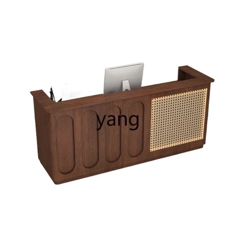 LH Wabi Sanfeng Clothing Store Solid Wood Bar Cashier Reception Desk
LH Wabi Sanfeng Clothing Store Solid Wood Bar Cashier Reception Desk