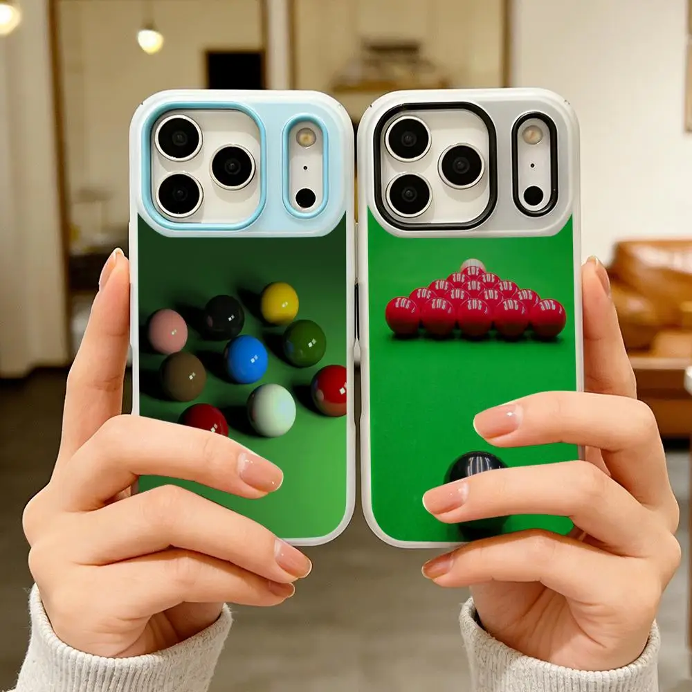 Sport s-snooker Phone Case Colorful 2‑in‑1 Jelly Matte Clear Full Protection Case For iPhone 11‑17 Series
Sport s-snooker Phone Case Colorful 2‑in‑1 Jelly Matte Clear Full Protection Case For iPhone 11‑17 Series