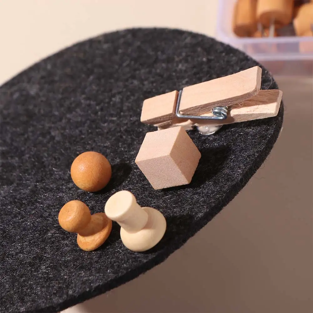 114Pcs Decorative Wood Push Pins Various Style Wooden Drawing Thumb Tacks with Storage Box Fixing Photos Cork Board Thumbtack
114Pcs Decorative Wood Push Pins Various Style Wooden Drawing Thumb Tacks with Storage Box Fixing Photos Cork Board Thumbtack