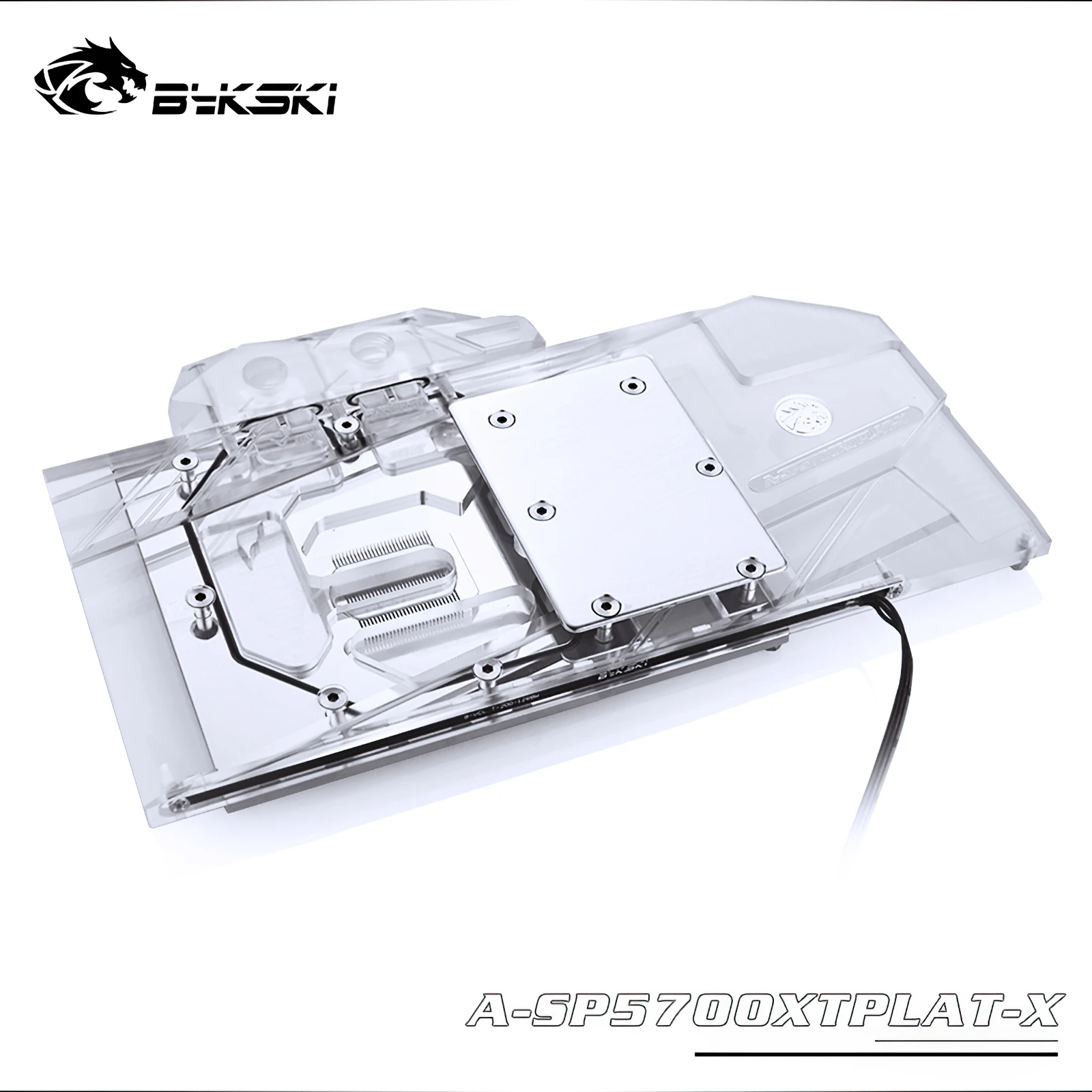 Bykski Full Cover GPU RGB-блок с водяным охлаждением для Sapphire RX 5700XT Nitro+ A-SP5700XTPLAT-X
Bykski Full Cover GPU RGB-блок с водяным охлаждением для Sapphire RX 5700XT Nitro+ A-SP5700XTPLAT-X