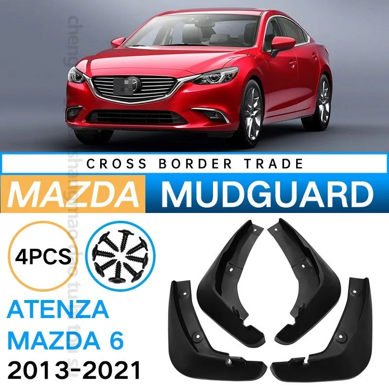 For Mazda 6 Atenza 2013-2021 Car Mud Flaps Auto Parts for Fender Mudguard Exterior Decoration Modification ABS Accessories
For Mazda 6 Atenza 2013-2021 Car Mud Flaps Auto Parts for Fender Mudguard Exterior Decoration Modification ABS Accessories