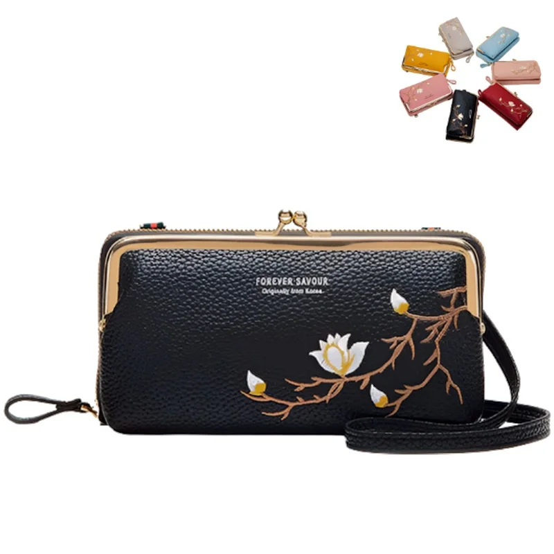 High quality ladies' high-end large capacity mini phone bag niche phone bag crossbody zipper long practical and versatile wallet
High quality ladies' high-end large capacity mini phone bag niche phone bag crossbody zipper long practical and versatile wallet