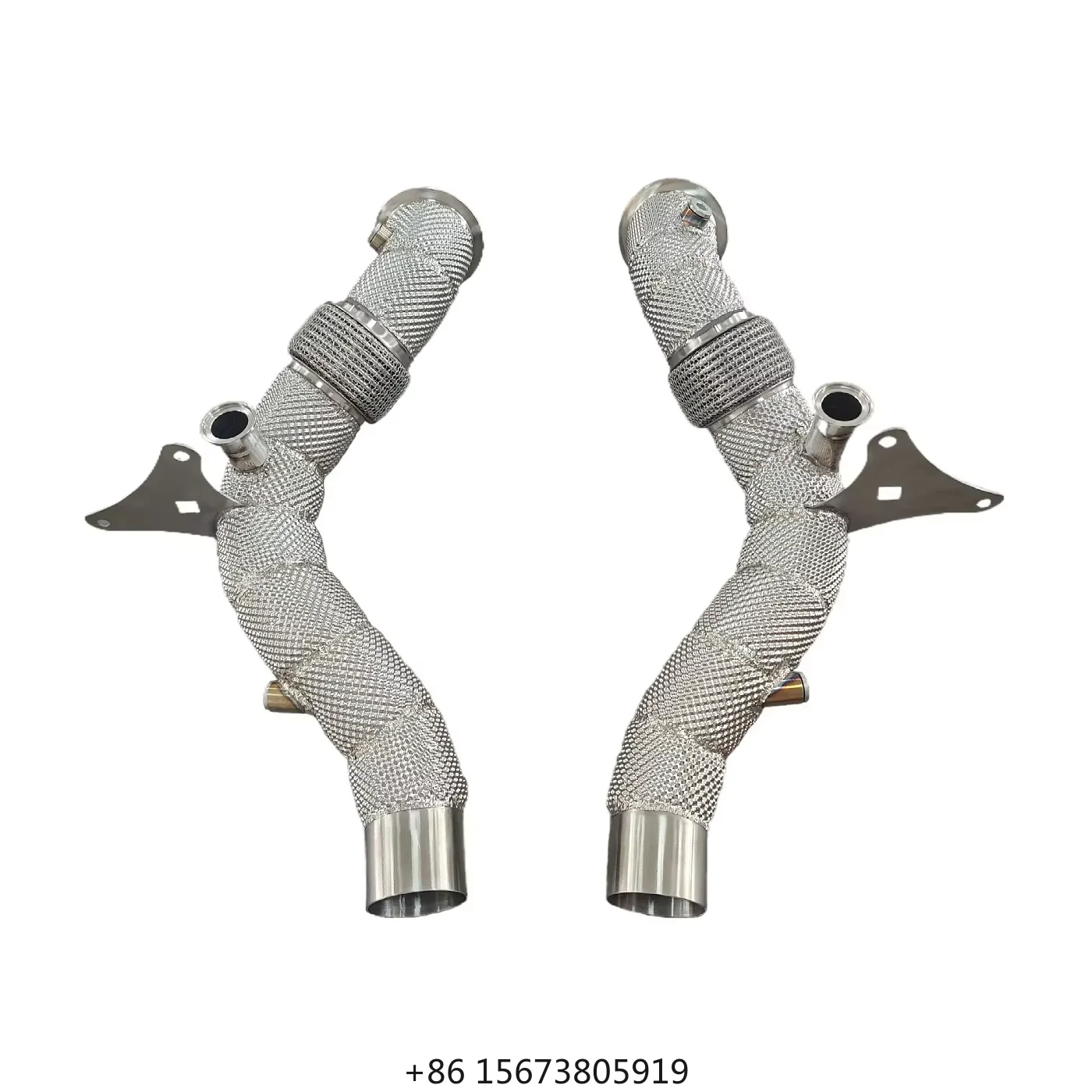 F8 Heatshield Racing Downpipe Supercar Fit Heatshield Racing Grade Stainless Steel High Flow Boosts Performance Reduces Backpres
F8 Heatshield Racing Downpipe Supercar Fit Heatshield Racing Grade Stainless Steel High Flow Boosts Performance Reduces Backpres