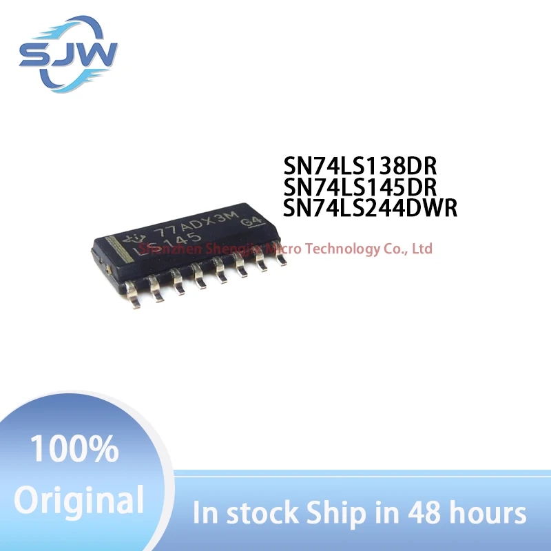 SN74LS138DR SN74LS145DR SN74LS244DWR SOIC16 SOIC20 Signal switch/codec/multiplexer Buffer/driver/transceiver CHIP
SN74LS138DR SN74LS145DR SN74LS244DWR SOIC16 SOIC20 Signal switch/codec/multiplexer Buffer/driver/transceiver CHIP