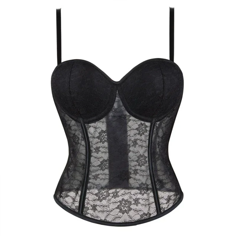 Corset Top Bustier Overbust for Women Shaper Gothic Floral Lace Lingerie Adjustable Straps Corsets
Corset Top Bustier Overbust for Women Shaper Gothic Floral Lace Lingerie Adjustable Straps Corsets